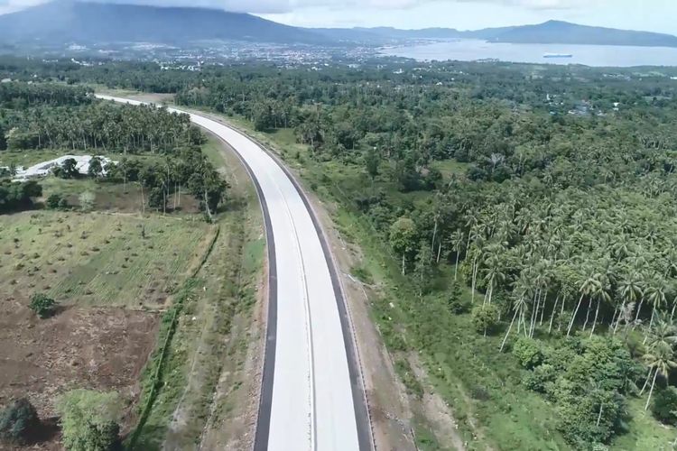 Pertengahan 2020, Tol Perdana di Sulawesi Utara Tuntas Dibangun